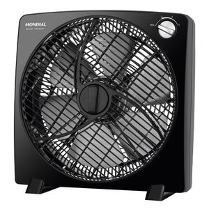 Circulador de Ar 30cm Premium Mondial Preto e Prata 60W CA-02 6P