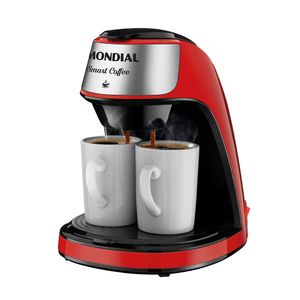 Cafeteira Elétrica Mondial Vermelho e Inox 500W C-42-2X-RI