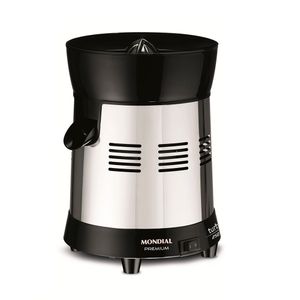 Extrator de Sucos Turbo Premium Mondial Preto e Inox 250W E-10