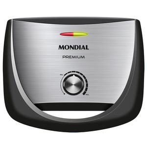 Grill Super Premium Mondial Preto e Inox 1700W G-09