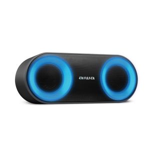 Caixa de Som Speaker AIWA SP-01 20W Bluetooth 15H IP65 RGB USB TWS