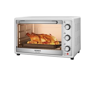 Forno Elétrico 52L Grand Family II Mondial Branco e Inox - FR-52-W
