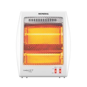 Aquecedor Quartzo Comfort Air III Mondial Branco/Cinza 900W A-16