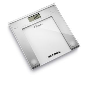 Balança Digital Ellegance Mondial Prata 6V Bateria BL-03